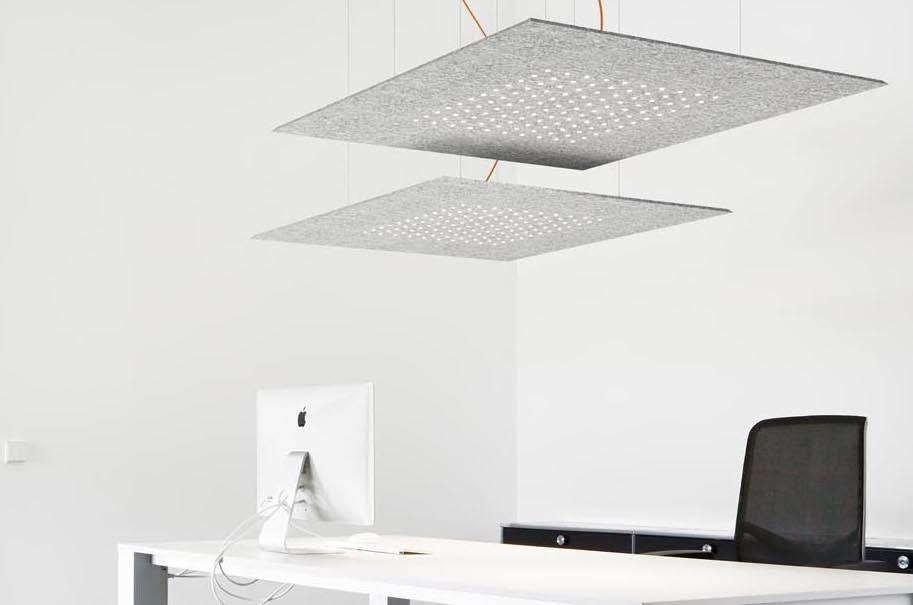 Designabsorber CALM für Licht und Ruhe Designabsorber CALM für Licht und Ruhe